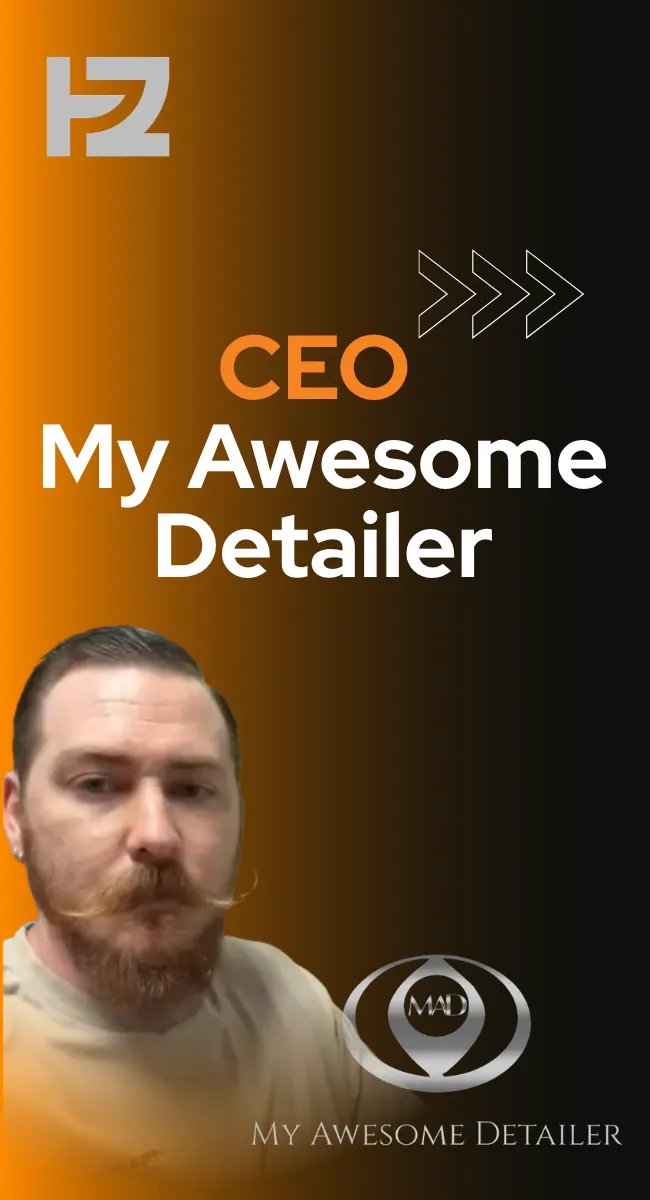 Christian Turner, CEO · My Awesome Detailer — video review of working with Hunaid Zia