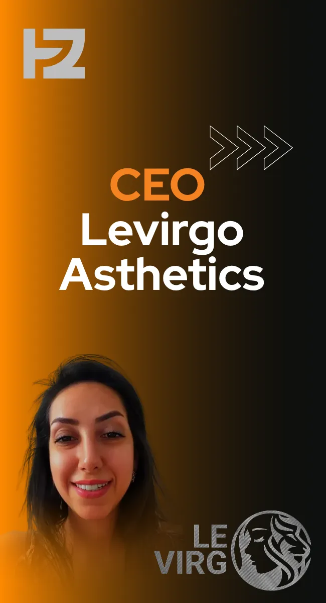 Fatemeh, CEO · Levirgo Asthetics — video review of working with Hunaid Zia